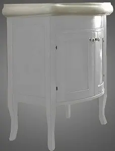 Тумба под умывальник напольная Kerasan Retro 76 белый матовый 734930 Тумба под умывальник напольная Kerasan Retro 76 белый матовый 734930, 1