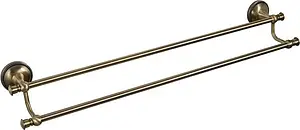 Полотенцедержатель Grampus Alfa бронза GR-9502, 1