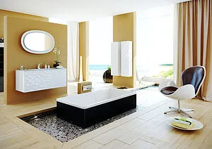 Шкаф-пенал подвесной Clarberg Dune 35 белый DUN0535 Шкаф-пенал подвесной Clarberg Dune 35 белый DUN0535, 3