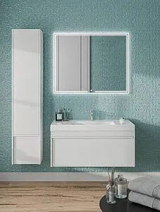 Тумба-умывальник подвесная Kerama Marazzi Modula 100 белая глянцевая MO.100.1+1\WHT+r Тумба-умывальник подвесная Kerama Marazzi Modula 100 белая глянцевая MO.100.1+1\WHT+r, 4