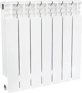 Радиатор биметаллический 7 секций Stout Space 500 SRB-0310-050007, 1