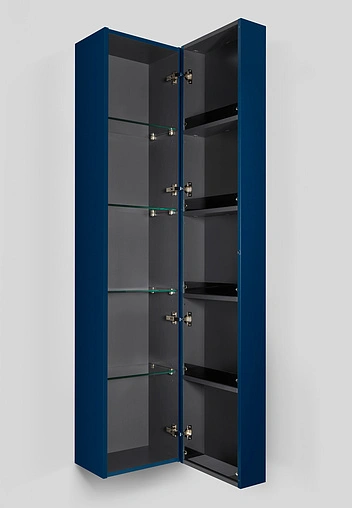 Шкаф-пенал подвесной Am.Pm Spirit V2.0 35 R глубокий синий M70ACHR0356DM