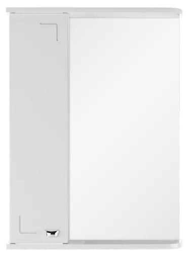 Шкаф-зеркало Айсберг Классик 50 L белый DA1048HZ