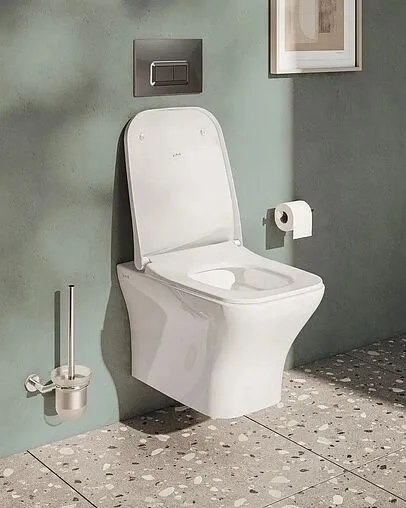 Унитаз подвесной безободковый VitrA Zentrum Square SmoothFlush белый 7484B003-0075