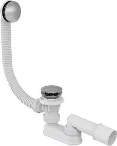 Слив-перелив для ванны AlcaPlast хром A504KM Слив-перелив для ванны AlcaPlast хром A504KM, 1