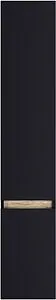 Шкаф-пенал подвесной Am.Pm X-Joy 30 R чёрный матовый/светлое дерево M85ACHR0306BM, 1