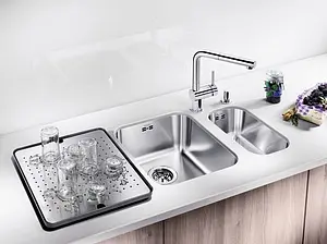 Поддон с перфорированной вставкой Blanco нержавеющая сталь 513485 Поддон с перфорированной вставкой Blanco нержавеющая сталь 513485, 4