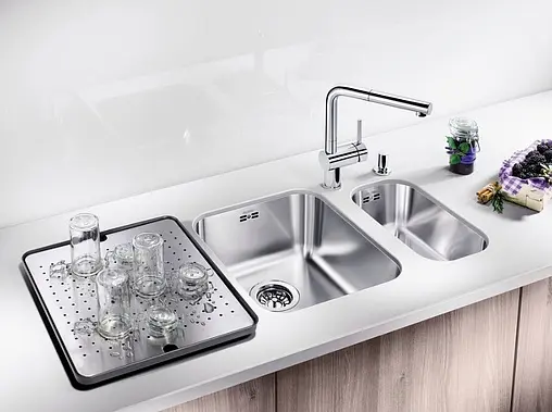 Поддон с перфорированной вставкой Blanco нержавеющая сталь 513485