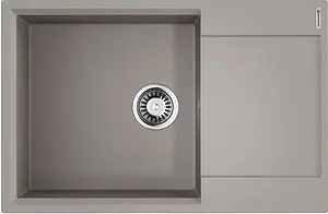 Мойка кухонная Omoikiri Daisen 78-LB-GR leningrad grey 4993690 Мойка кухонная Omoikiri Daisen 78-LB-GR leningrad grey 4993690, 1