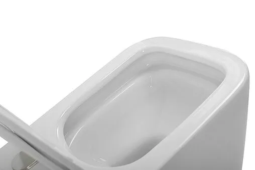 Унитаз подвесной безободковый BelBagno Due белый BB7107CHR/SC Унитаз подвесной безободковый BelBagno Due белый BB7107CHR/SC