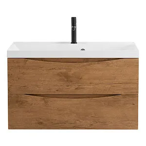 Тумба под умывальник подвесной BelBagno MARINO 90 Rovere Nature MARINO-900-2C-SO-RN-P, 1