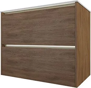 Тумба-умывальник подвесная Allen Brau Activity 80 дуб/олива браш 1.34012.NO+, 3