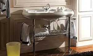 Консоль Kerasan Retro 78 хром 730090 Консоль Kerasan Retro 78 хром 730090, 3