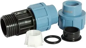 Муфта компрессионная соединительная 40мм x 40мм Unipump 13214, 2