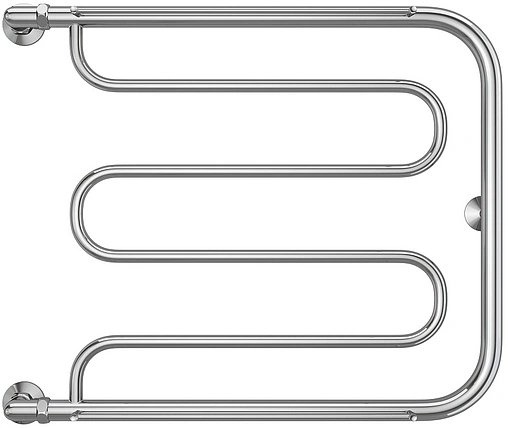Полотенцесушитель водяной Terminus Фокстрот 1&quot; БШ 600х700 полированная сталь 4620768881473