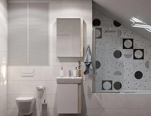 Тумба под умывальник Aquaton Кантри 50 белый/дуб верона 1A257801AHB20