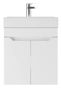 Тумба-умывальник подвесная Айсберг Мечта 50 белый DM2302T+4607152361544 Тумба-умывальник подвесная Айсберг Мечта 50 белый DM2302T+4607152361544, 3