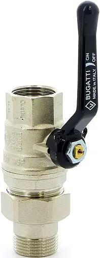 Кран шаровый с американкой ¾&quot;в x ¾&quot;н Bugatti Oregon 03200030