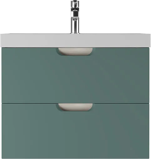 Тумба под умывальник подвесной Домино Classica 70 олива DD2505T