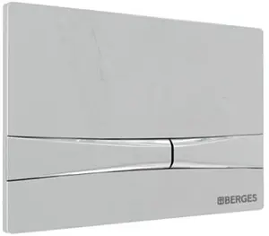 Клавиша смыва для унитаза BERGES Novum F3 040053 хром глянцевый Клавиша смыва для унитаза BERGES Novum F3 040053 хром глянцевый, 4
