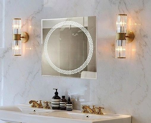 Зеркало с подсветкой Continent Византия Люкс 70 ЗЛП05