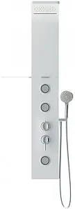 Душевая панель с гидромассажем со смесителем для душа Am.Pm Joy белый матовый W85P-2-136AW Душевая панель с гидромассажем со смесителем для душа Am.Pm Joy белый матовый W85P-2-136AW, 5