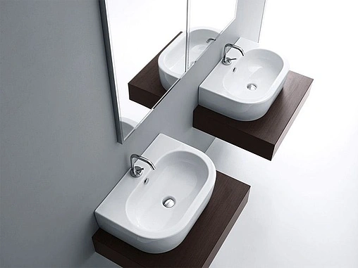 Раковина Kerasan Flo 70 белый 315001*1