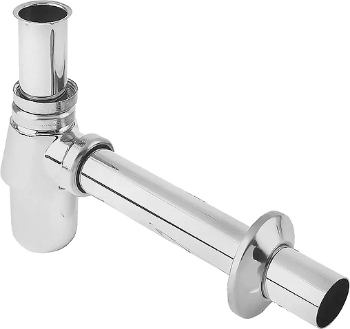 Сифон бутылочный для раковины Viega 5753 хром 100674