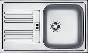 Мойка кухонная Franke Euroform EFL 614-78 декор нержавеющая сталь 101.0016.460 Мойка кухонная Franke Euroform EFL 614-78 декор нержавеющая сталь 101.0016.460, 1