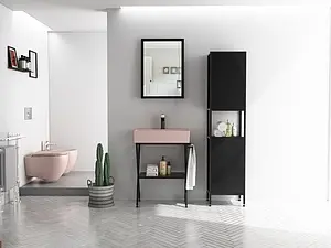 Тумба-умывальник напольная ISVEA Ferro 60 чёрный 29FES004062I Тумба-умывальник напольная ISVEA Ferro 60 чёрный 29FES004062I, 5