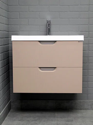 Тумба под умывальник подвесной Домино Classica 70 латте DD2508T
