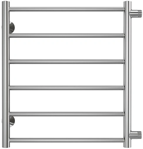 Полотенцесушитель водяной лесенка Terminus Аврора П6 500х600 бп500 полированная сталь 4670078529886