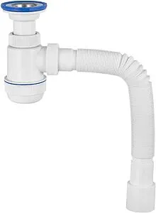 Сифон бутылочный для мойки VIRPlast Мини Элит 30980678 Сифон бутылочный для мойки VIRPlast Мини Элит 30980678, 1