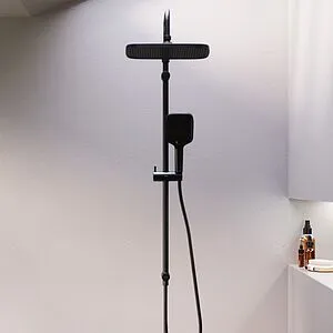 Душевая система без смесителя Damixa Gala чёрный матовый 953000300, 4