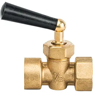 Кран для манометра трехходовой ½&quot;в x ½&quot;в Watts RM15MM 10009480, 3