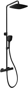 Душевая система с термостатом для душа Ravak 10° Free black TD F 091.20/150 чёрный матовый X070160 Душевая система с термостатом для душа Ravak 10° Free black TD F 091.20/150 чёрный матовый X070160, 1
