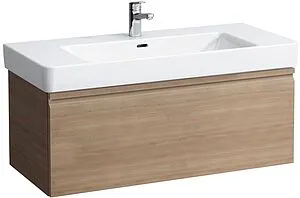 Тумба-умывальник подвесной Laufen PRO 85 светлый дуб 4.8350.2.096.479.1+8.1396.5.000.104.1, 1