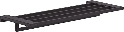 Полка для полотенец Hansgrohe AddStoris чёрный матовый 41751670