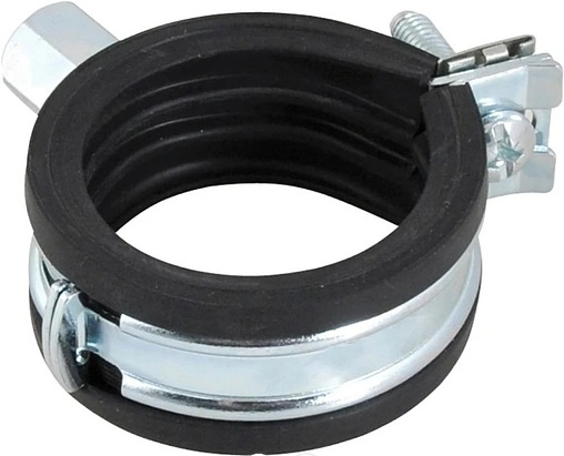 Хомут сантехнический обрезиненный 1" (32-35мм) Walraven BISMAT Flash 3373035