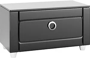 Комод напольный Aqwella Infinity 80 чёрный Inf.03.08/BLK Комод напольный Aqwella Infinity 80 чёрный Inf.03.08/BLK, 1