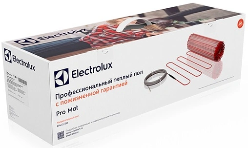 Теплый пол (нагревательный мат) Electrolux Pro Mat 1650Вт 11.0м² EPM 2-150-11 Теплый пол (нагревательный мат) Electrolux Pro Mat 1650Вт 11.0м² EPM 2-150-11