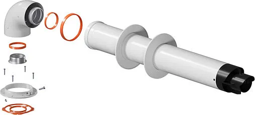 Комплект дымохода Ø 60/100мм L=1000мм Krats Стандарт KTS-03I-075