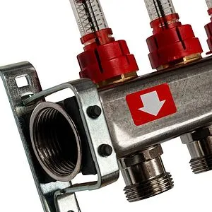 Группа коллекторная с расходомерами 3 отвода 1"в/в x ¾"ек Stout SMS-0927-000003 Группа коллекторная с расходомерами 3 отвода 1"в/в x ¾"ек Stout SMS-0927-000003, 4