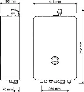 Котел электрический одноконтурный 15кВт Bosch Tronic Heat 3000 15 7738502579 Котел электрический одноконтурный 15кВт Bosch Tronic Heat 3000 15 7738502579, 2