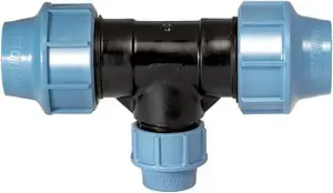 Тройник компрессионный редукционный 25мм x 20мм x 25мм Unidelta 1013025020 Тройник компрессионный редукционный 25мм x 20мм x 25мм Unidelta 1013025020, 1