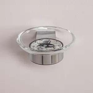 Мыльница Aquanet хром 5685 Мыльница Aquanet хром 5685, 3