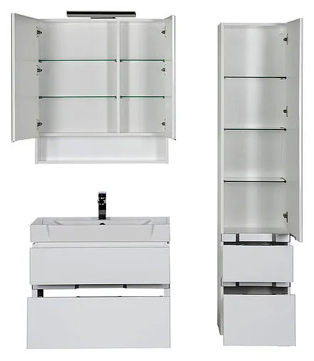 Шкаф-пенал Aquanet Виго 40 R белый 00183402 Шкаф-пенал Aquanet Виго 40 R белый 00183402