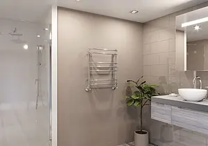 Полотенцесушитель водяной лесенка Lemark Luna П7 500x600 полированная сталь LM41607 Полотенцесушитель водяной лесенка Lemark Luna П7 500x600 полированная сталь LM41607, 5