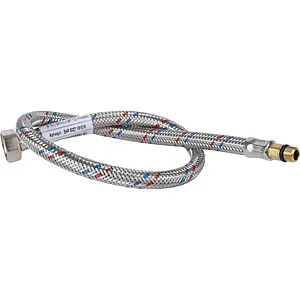 Гибкая подводка для смесителя Stout 0.6м x ½"в x М10x1 L18мм SHF-0027-181015 Гибкая подводка для смесителя Stout 0.6м x ½"в x М10x1 L18мм SHF-0027-181015, 1