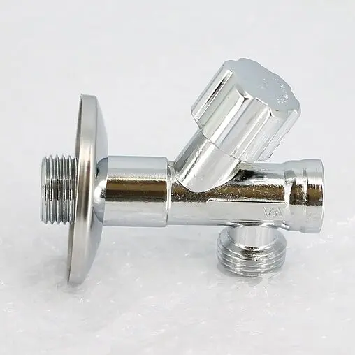 Вентиль регулирующий угловой с фильтром ½"н x ½"н хром Uni-fitt 185F2000